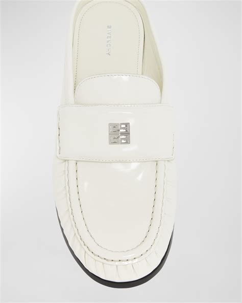 3 chain strap loafer mule givenchy|4G flat mules in leather in .